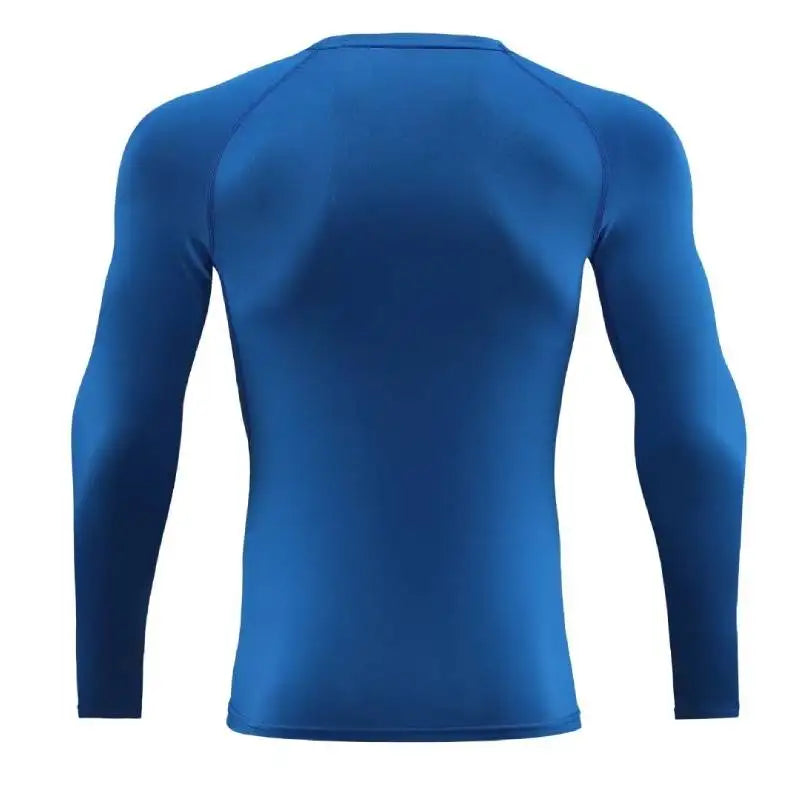 Compression Long-Sleeve T-Shirt Lightweight Rash Guard Athletic Undershirt Base Layer For Soccer Basketball Gym Sportswear