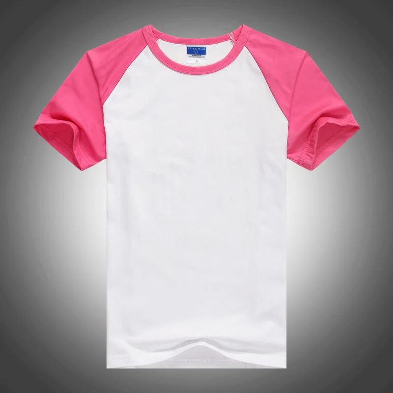 2023 Summer Tee Shrit Men T Shirt Round Collar Cotton Mens Casual Slim Fit Raglan Short Sleeve T-Shirts Tops