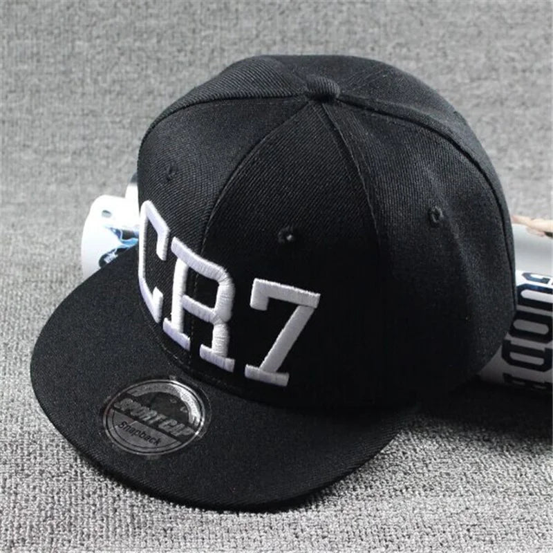 2017 Brand Children Soccer Star Ronaldo CR7 Embroidery Kids Baseball Cap Hat Bone Boys Girls Sports Snapback Hip-hop Caps Gorras