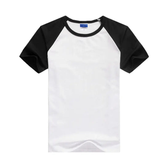 2023 Summer Tee Shrit Men T Shirt Round Collar Cotton Mens Casual Slim Fit Raglan Short Sleeve T-Shirts Tops