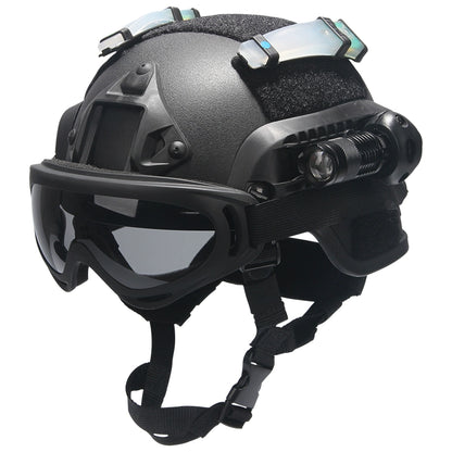 Kids Mich Tactical Helmet Outdoor CS Elementary School Students Military Training Summer Camp Skiing Cycling Safe Chicken Eating Helmet of Level 3