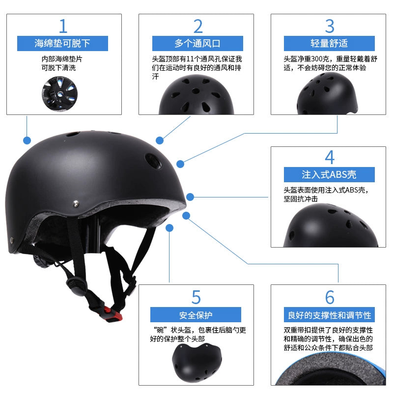 Outdoor Mountaineering Helmet Rescue Helmet Drifting Ski Helmet Climbing Cap Roller Skating Sports Ultralight Safety Helmet