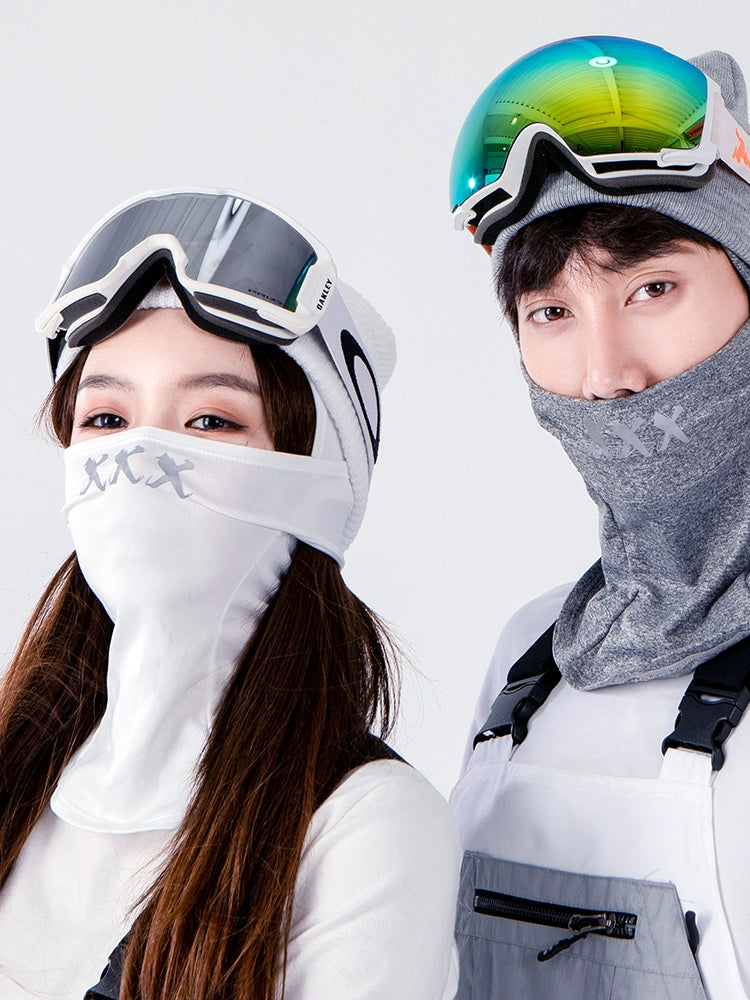 Xxxsnow Fleece-lined Windproof Skiiing Headgear Toe Cap Face Protection Face Mask V Face Leakage Hair Magnetic Suction Cap Bandana No Fog