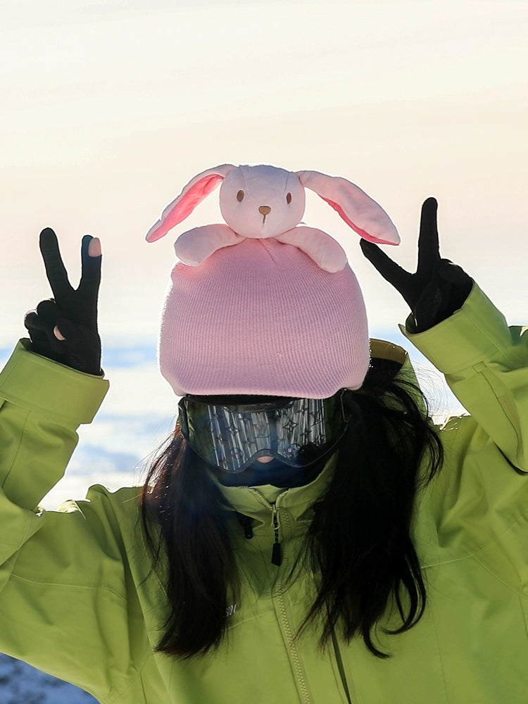 XXX Skiing Helmet Cover Cartoon Decoration Ski Hat Men and Women Couple Helmet Cap Cover Snow Helmet Woolen Cap Toothless