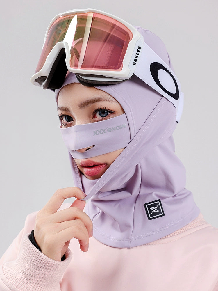 Xxxsnow Fleece-lined Windproof Skiiing Headgear Toe Cap Face Protection Face Mask V Face Leakage Hair Magnetic Suction Cap Bandana No Fog