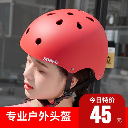 Outdoor Mountaineering Helmet Rescue Helmet Drifting Ski Helmet Climbing Cap Roller Skating Sports Ultralight Safety Helmet