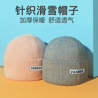 Vanree Knit Dehaired Angora Autumn And Winter Loose Breathable Hat