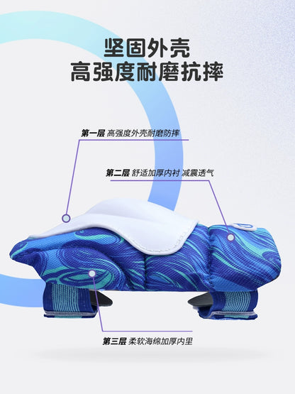 Migao Children's Roller Skating Helmet Protective Gear Professional Combo the Skating Shoes Scooter Cycling Balance Car Boys and Girls Knee Protection