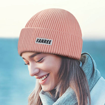 Vanree Knit Dehaired Angora Autumn And Winter Loose Breathable Hat