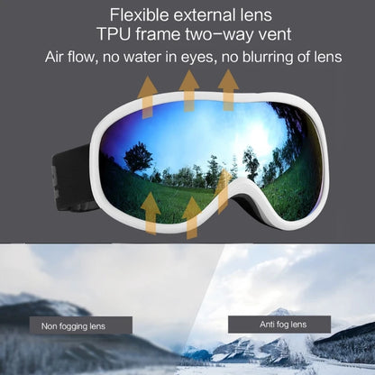 Ski Goggles for Myopia-Glasses Anti-fog Snowboard Goggles UV-Protection Snow Goggles Outdoor Sport Googles Dropship