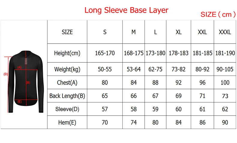 Spexcell Rsantce 2023 Cycling Base Layer Long Sleeve Mtb Sports Bike Shirt Underwear Racing Bicycle Shirt Undershirt Clothing