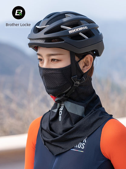 Rockbros Sun Protection Cycling Mask Ice Silk Scarf Scarf Bicycle Motorcycle Hood Cover Face Baby Boy and Girl Summer