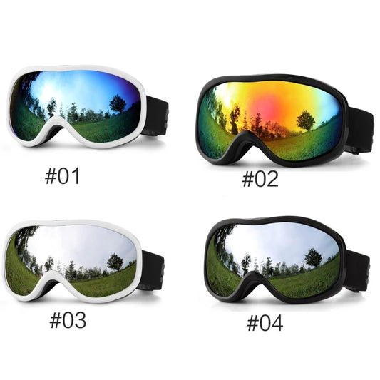 Ski Goggles for Myopia-Glasses Anti-fog Snowboard Goggles UV-Protection Snow Goggles Outdoor Sport Googles Dropship