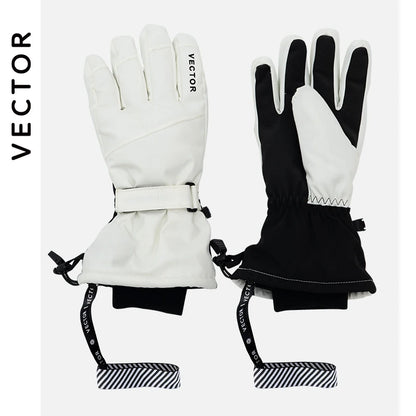 VECTOR Ski Gloves Women Warm Winter Waterproof Skiing Snowboard Gloves Snowmobile Riding Motorcycle Outdoor Snow Gloves 2020 New