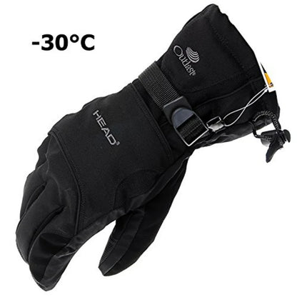 New Men's Ski Gloves Snowboard Snowmobile Motorcycle Riding Winter  Windproof Waterproof Unisex Snow