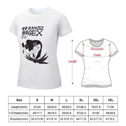 100 band - 100 Gecs T-shirt aesthetic clothes shirts graphic tees tight shirts for Women