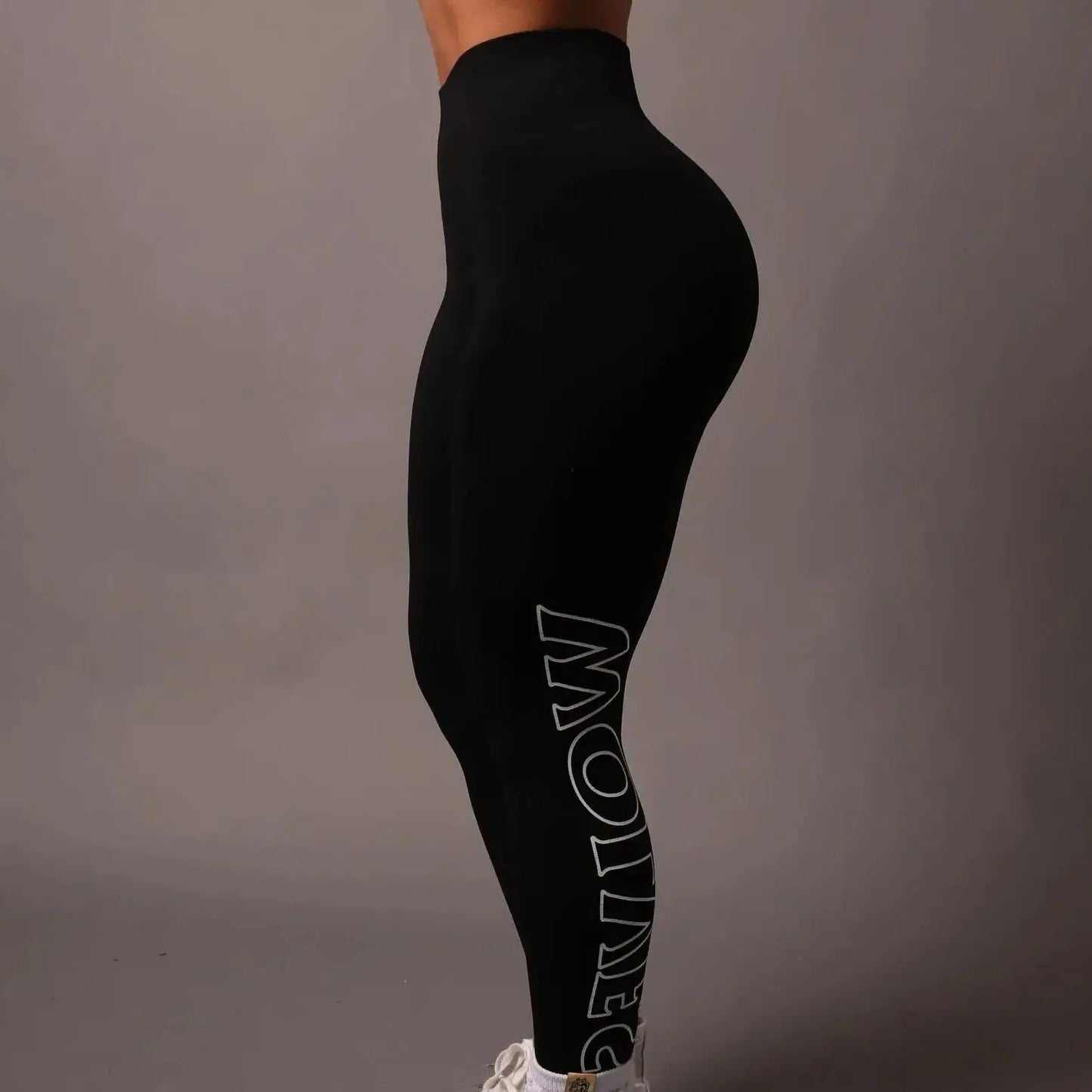 Darc Women Sports Leggings Wolf Logo Gym Seamless Elastic Legging High Waisted Fitness Sport Tight Pants Woman Clothings