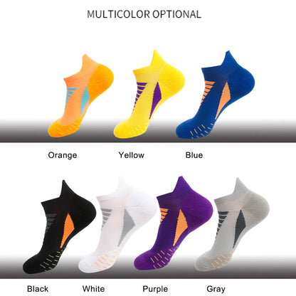 5Pairs Men Coolmax Sports Socks Riding Cycling Basketball Running Sock Summer Hiking Tennis Ski Man Women Bike Bicycle Slip