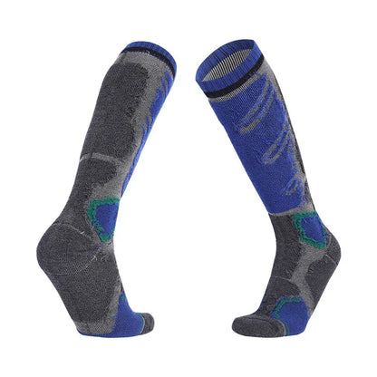 Professional Men Merino Wool Ski Socks Outdoor Sports Thickened Terry Keep Warm Knee High Long Skiing Snowboard Hiking Socks